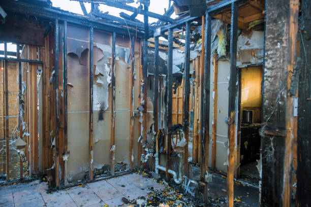 Professional Fire Damage Removal technician working in Colleyville, TX